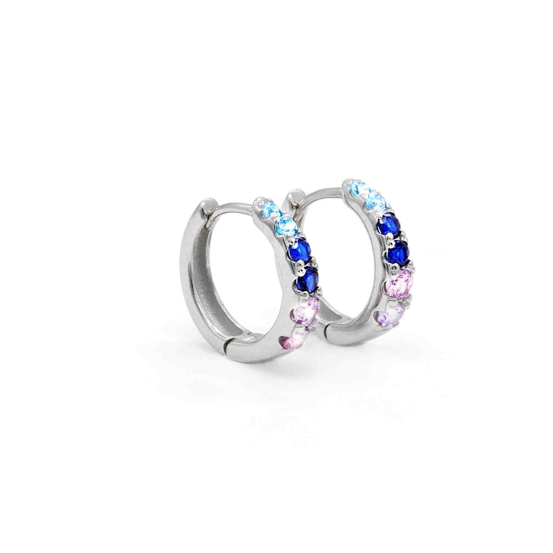 Dalila Rainbow Gold single earring