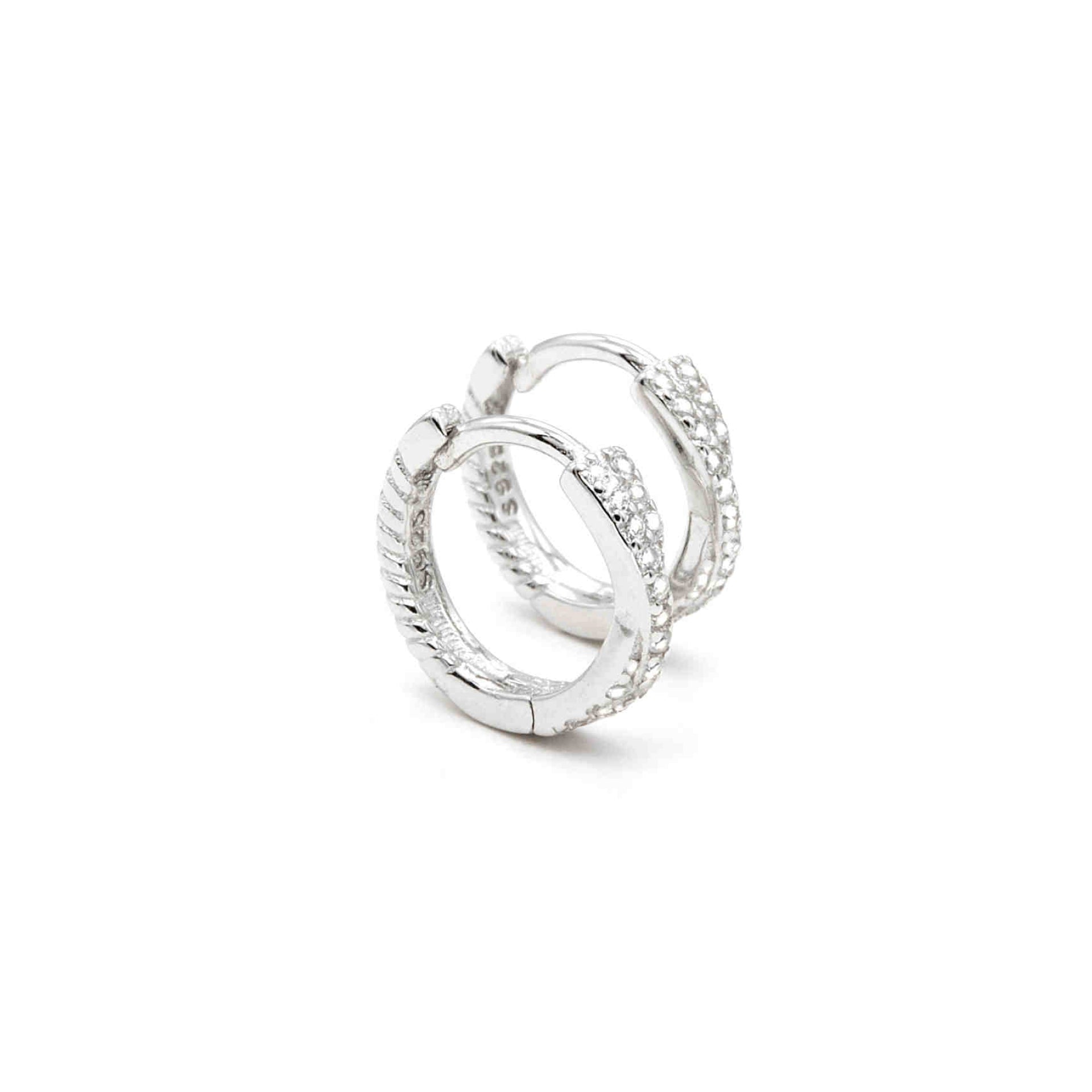 Delia Corda Silver Single Earring