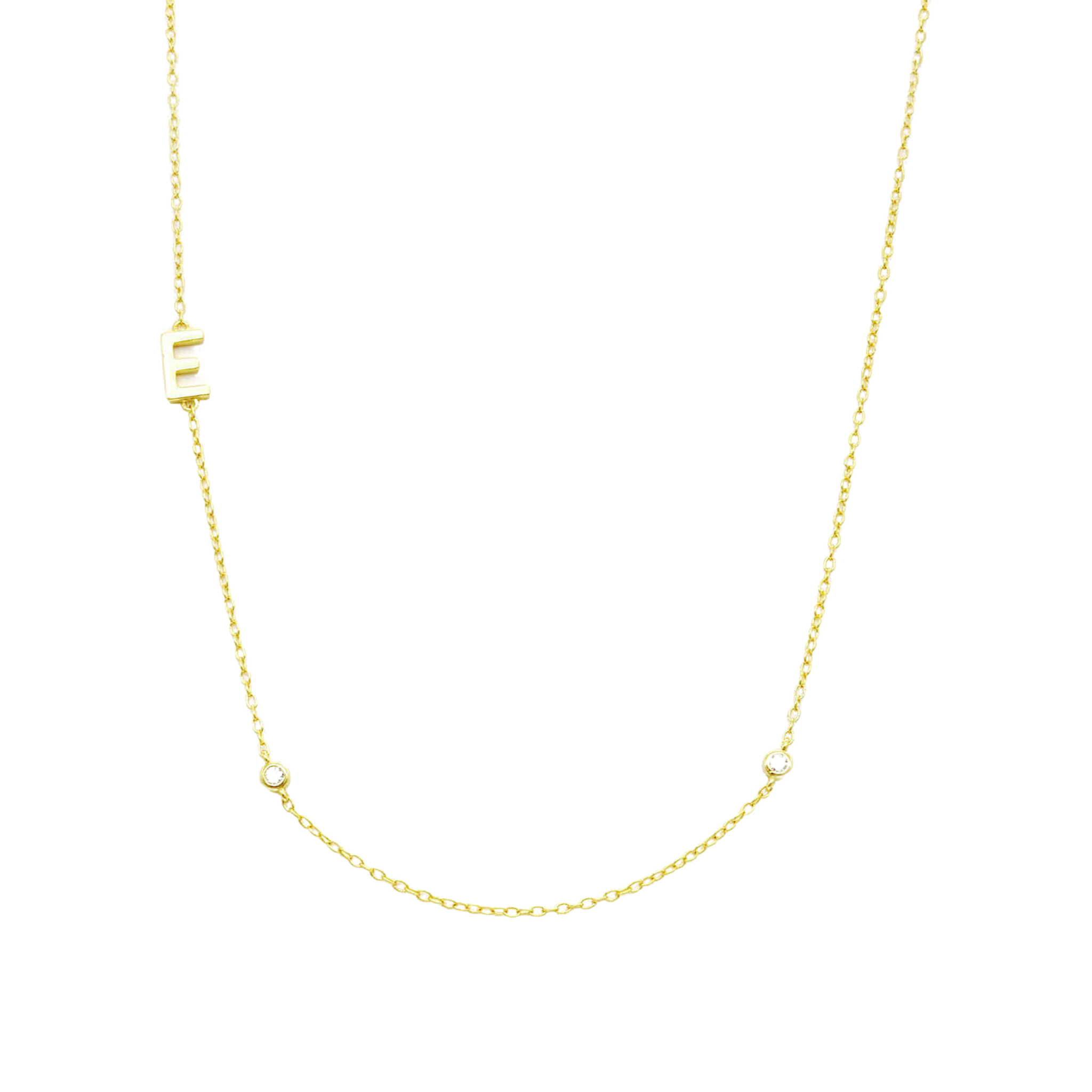 Collana Choker Cloe Lettering Gold