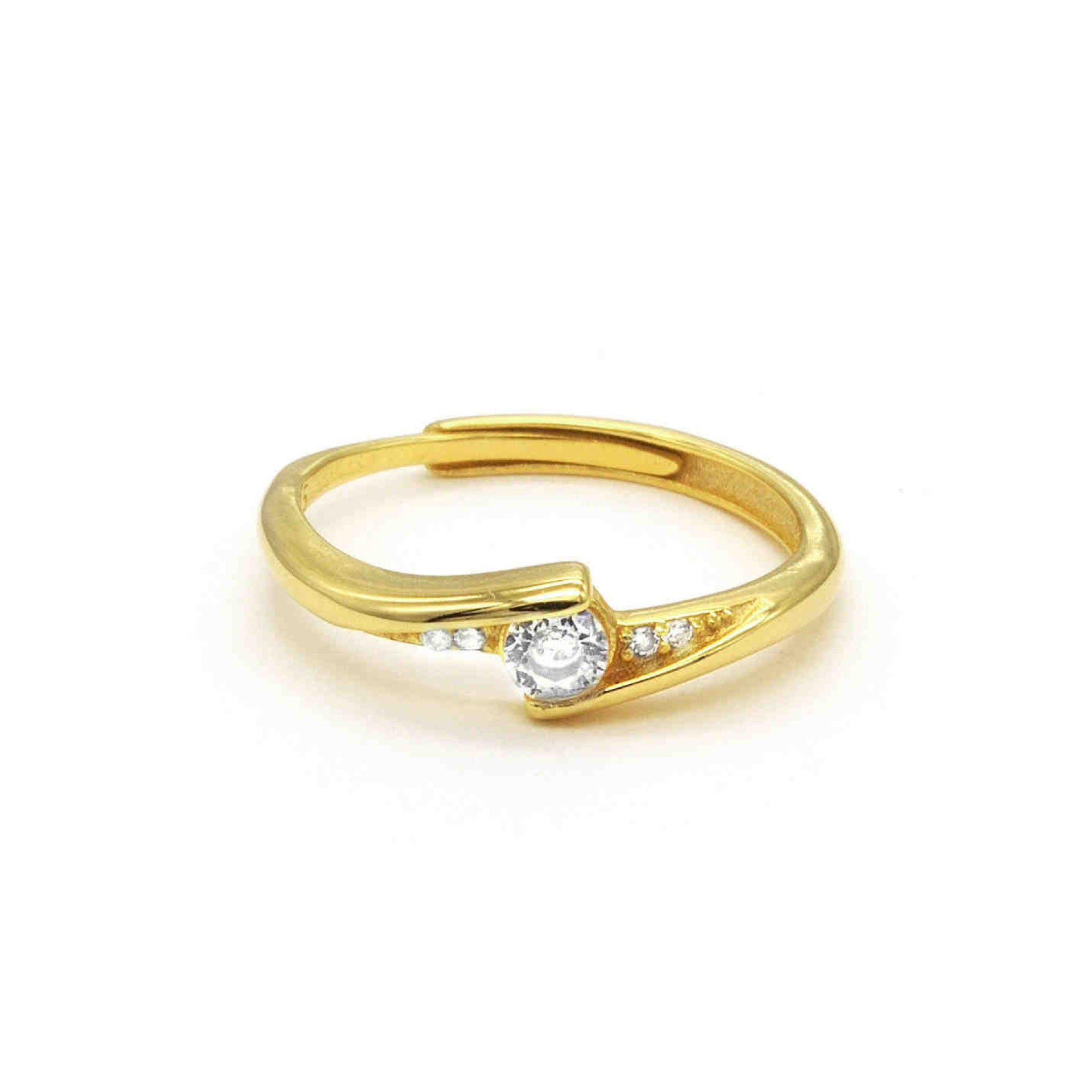 Talia Infinity Shine Gold ring