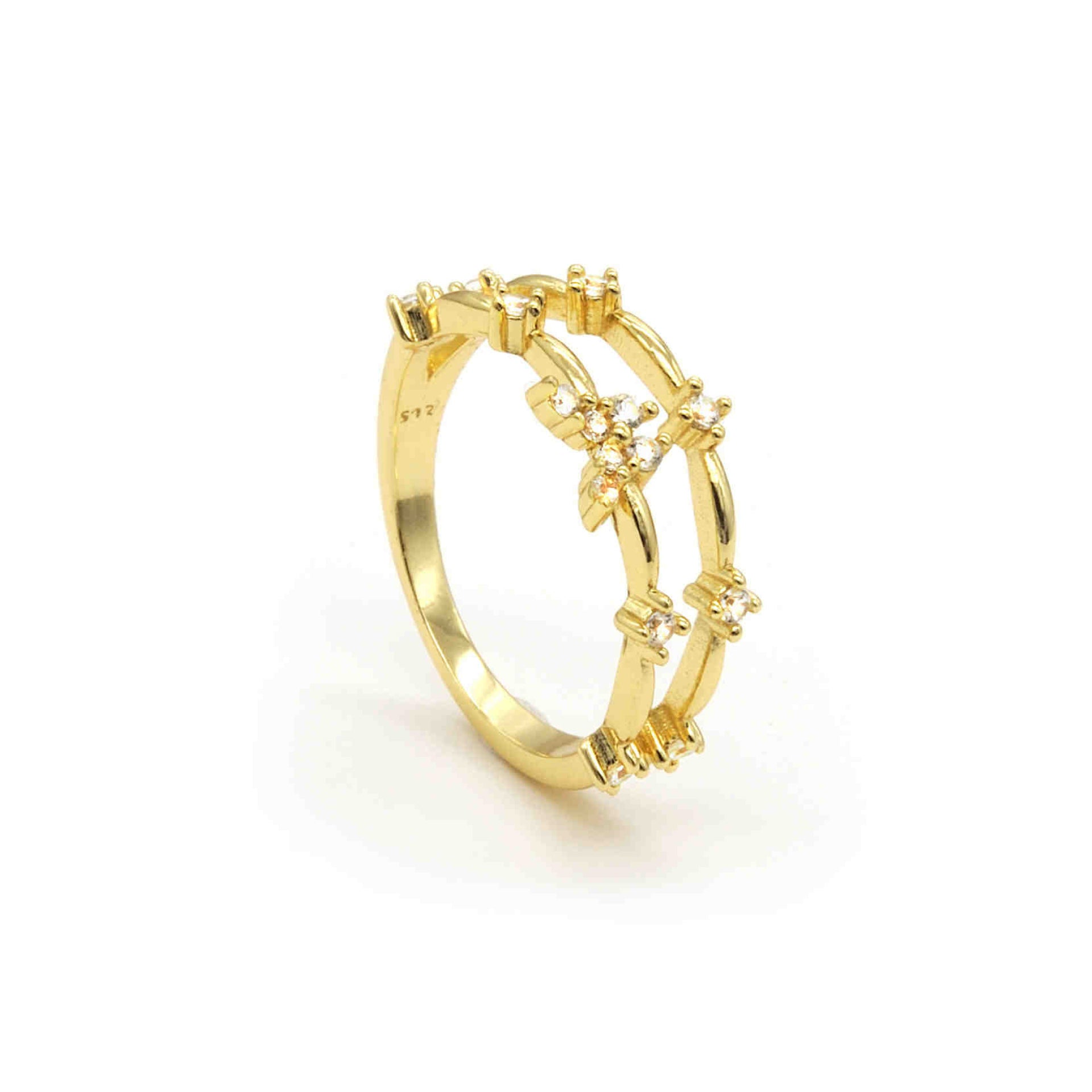 Anello Flora Gold