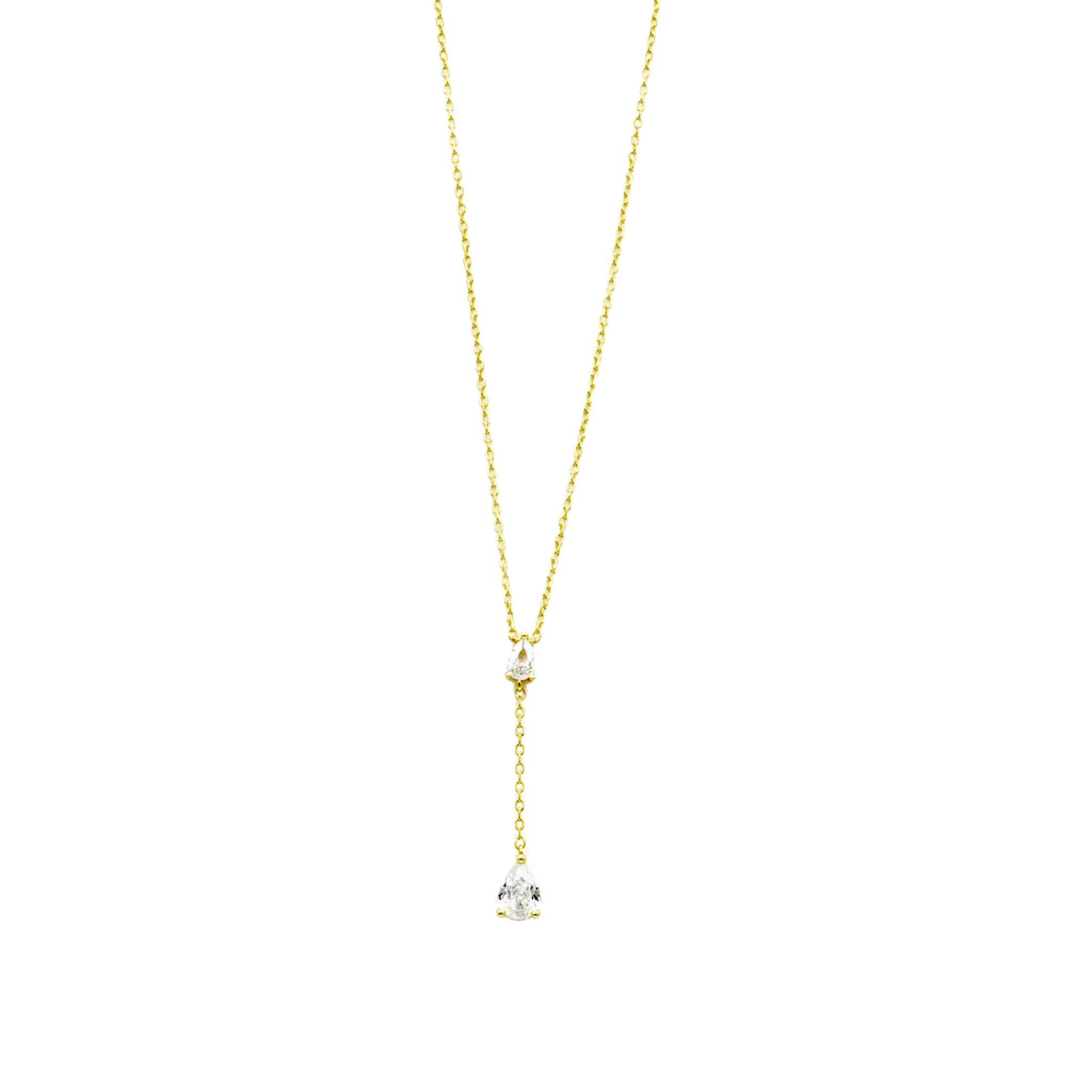 Collana Dafne Double Zircon