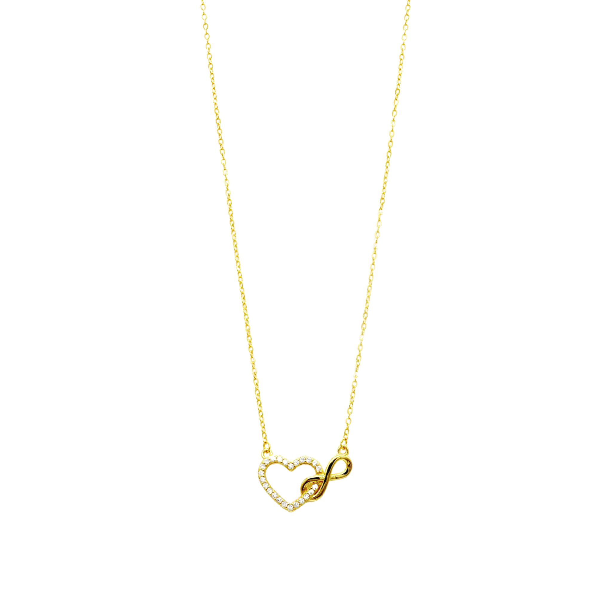 Collana Infinity Love Gold